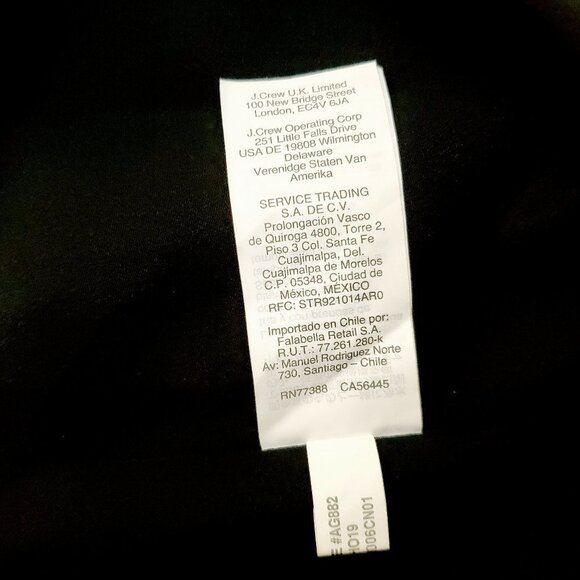 J. Crew Plaid Semi Sheer Long Sleeve Dress - Picture 7 of 7